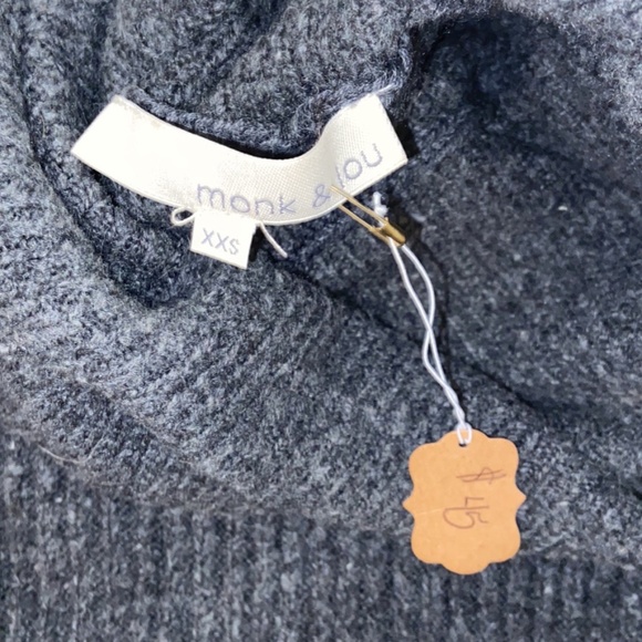 Monk & Lou sweater dress XXS - Picture 2 of 2